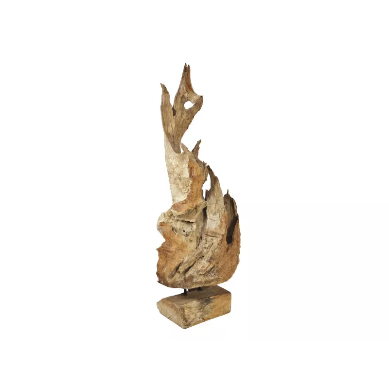 EUROPALMS skulptúra z teakového koreňa prírodná 160 cm 83200185