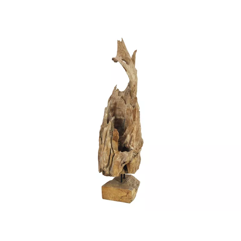 EUROPALMS skulptúra z teakového koreňa prírodná 160 cm 83200185