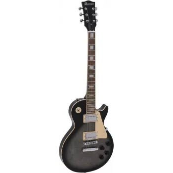 DIMAVERY LP-750 elektrická gitara, Translucent Gray Blackburst 26219396