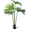 EUROPALMS Split-Leaf Philodendron umelá rastlina, 120 cm 82600222
