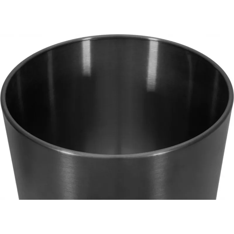 EUROPALMS STEELECHT-35 Nova nerezový kvetináč, antracit, Ø35 cm 83011397