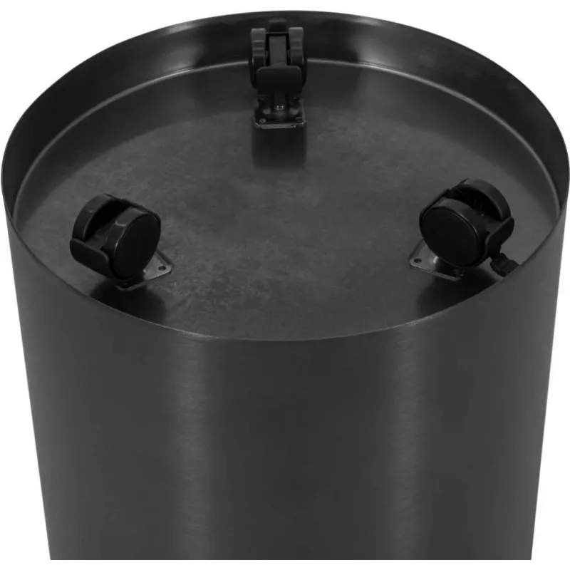 EUROPALMS STEELECHT-35 Nova nerezový kvetináč, antracit, Ø35 cm 83011397