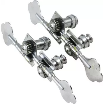 DIMAVERY mechaniky pre JB-Style elektrické basgitary (sada 4 ks, chróm) 26300212