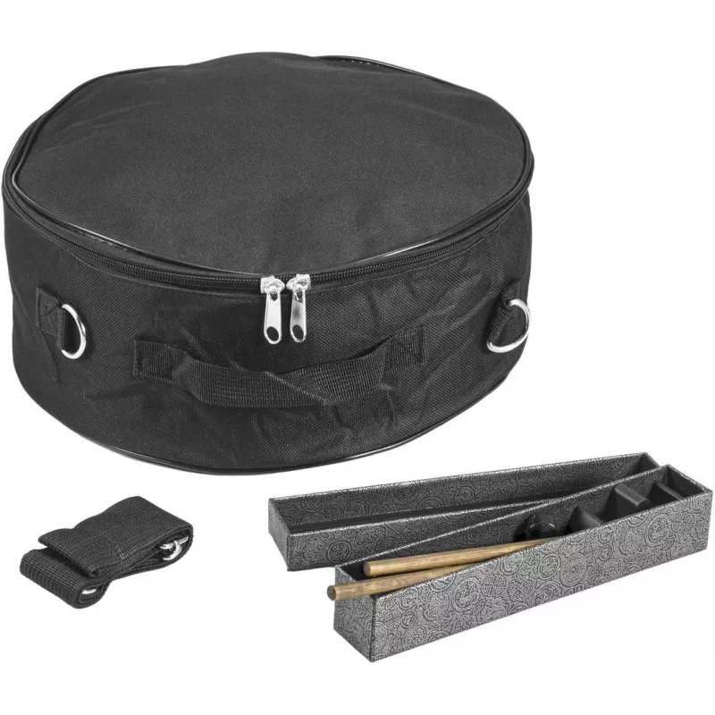 DIMAVERY TD-12 steel tongue drum, 12 tónov, D-dur, čierna 26058338