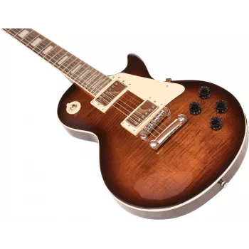 DIMAVERY LP-700 elektrická gitara, Flamed Brown 26219389