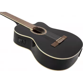 DIMAVERY CN-600E koncertná gitara, čierna 26235007