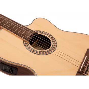 DIMAVERY TB-100 koncertná gitara, natur 26235017