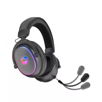 SPEEDLINK CONUX bezdrôtový RGB stereo herný headset – pre PC/PS5/PS4/Xbox Series X/S/Switch2/Switch/OLED/Lite, čierny (SL-860101-BK)