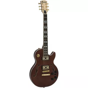 DIMAVERY LP-600 Elektrická gitara, hnedá 26215181