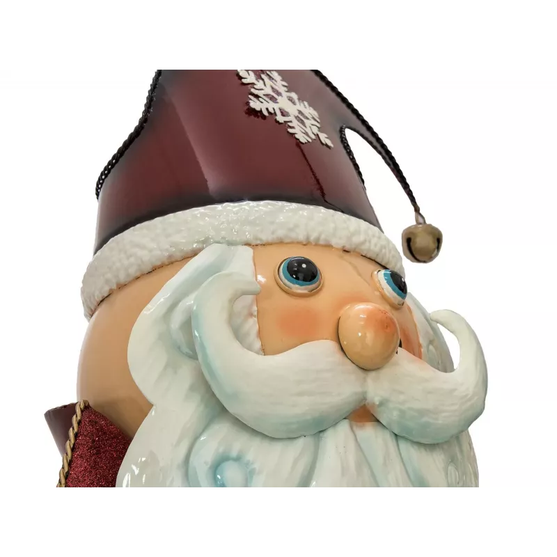 EUROPALMS Santa Claus kovová figúrka červená 150cm 83314903