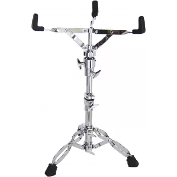Dimavery SDS-502 Stojan na snare bubon, dvojito vystužené nohy, chróm, výška 470-650 mm, vhodný pre 10-14 palcové snare 26032100