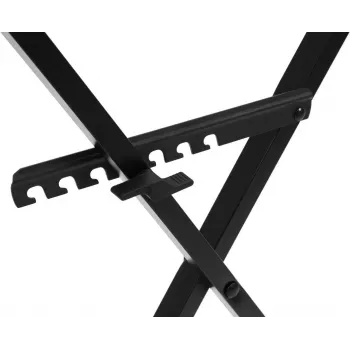 DIMAVERY SL-4 Stojan na keyboard X-rám oceľ čierna 26702063