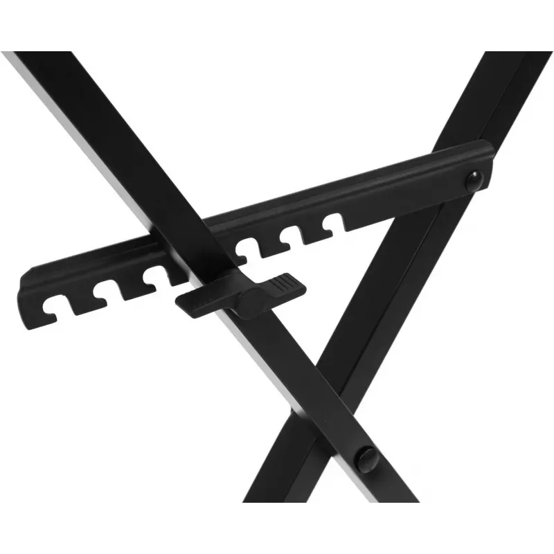 DIMAVERY SL-4 Stojan na keyboard X-rám oceľ čierny 26702063