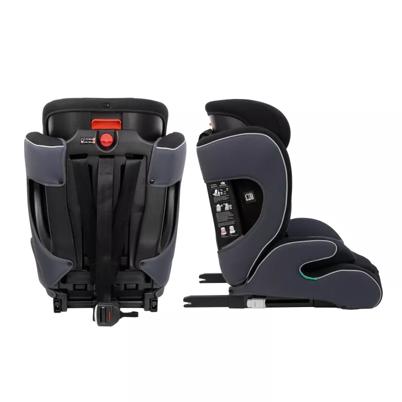 Petex Supreme Plus 1151 ISOFIX detská autosedačka čierna HDPE ECE R129 i-Size 76-150 cm