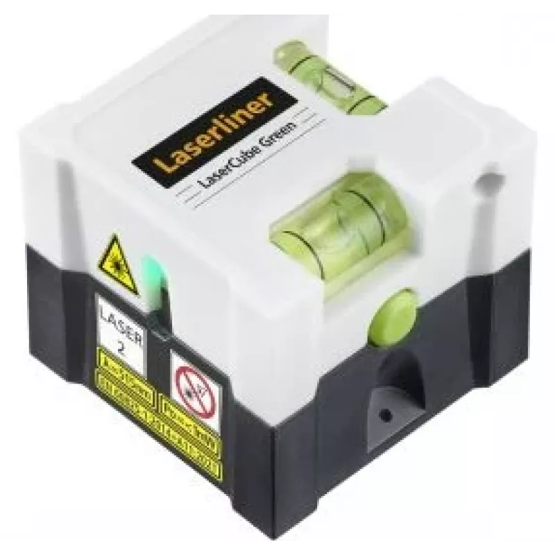 Laserliner LaserCube zelený čiarový laser, dosah 10 m 081.109E