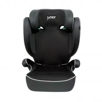 Petex Basic 1500 podsedák pre deti čierny HDPE ECE R129 i-Size 100-150 cm v smere jazdy