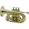 DIMAVERY TP-300 Bb vrecková trúbka, zlatý lak 26503720
