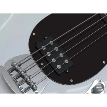 DIMAVERY MM-501 elektrická basgitara, biela (26222090)