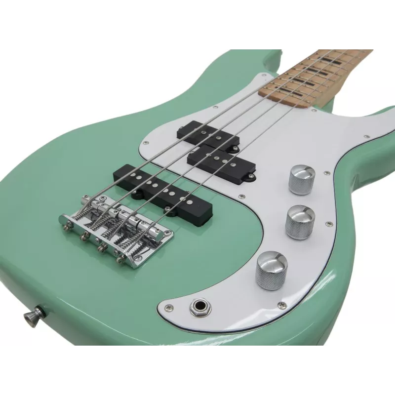 DIMAVERY PB-500 elektrická basgitara, Surf Green 26221377