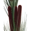 EUROPALMS umelá trstina s klasmi, tmavozelená, 152 cm 82505854
