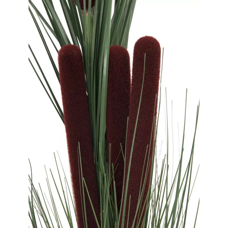 EUROPALMS umelá trstina s klasmi, tmavozelená, 152 cm 82505854