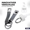 TROIKA TWISTER CARBON kľúčenka (KRG649/CB)
