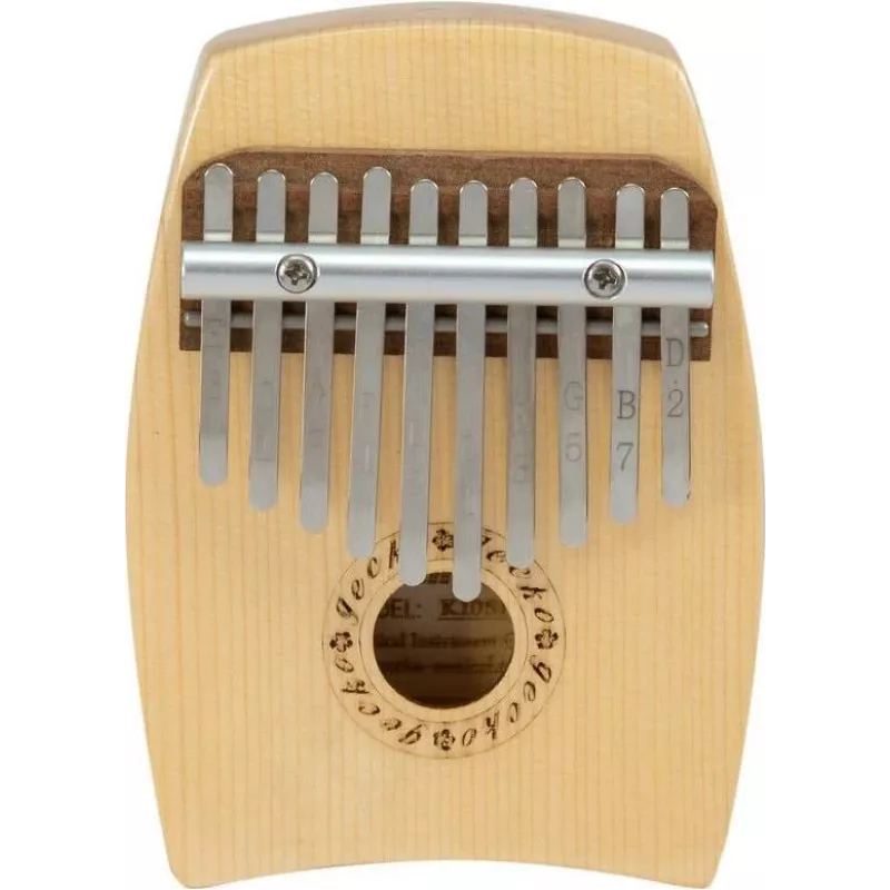 Dimavery KL-1 kalimba, 10 kláves C dur, prírodné drevo Sapele 26051610
