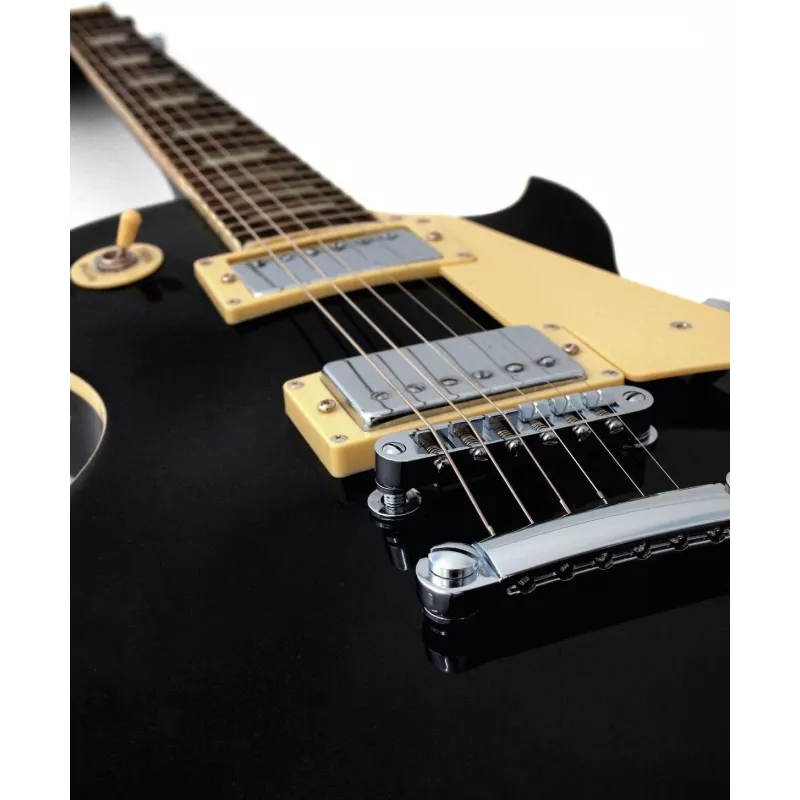 DIMAVERY LP-520 elektrická gitara, čierna (26215110)
