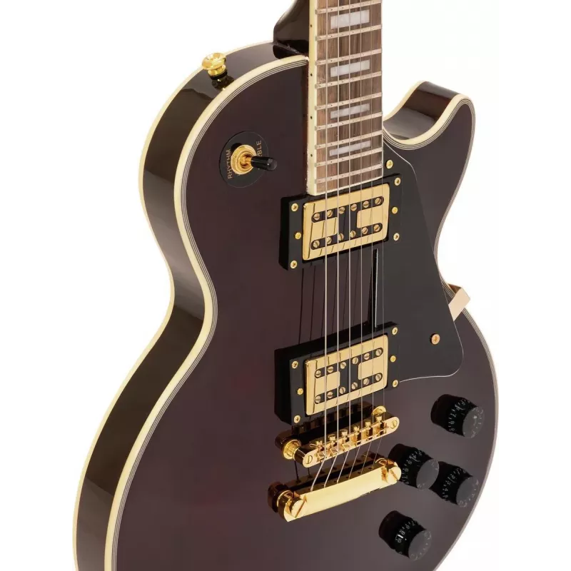 DIMAVERY LP-700 elektrická gitara, burgundská 26219386