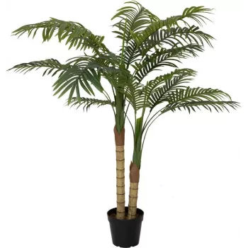 EUROPALMS Areca palma, 2-kmenná, umelá rastlina, 120 cm (82509410)