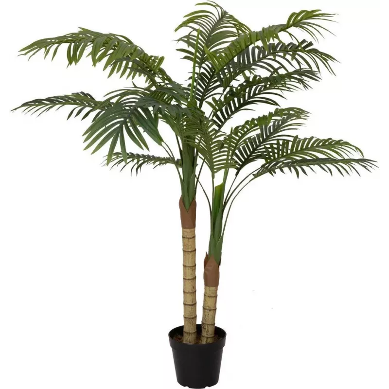 EUROPALMS Areca palma, 2-kmenná, umelá rastlina, 120 cm (82509410)