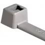 HellermannTyton 116-01818 Sivá polyamidová káblová pásková spona, 100 mm x 2,5 mm, zväzok 22 mm, balenie 100 ks