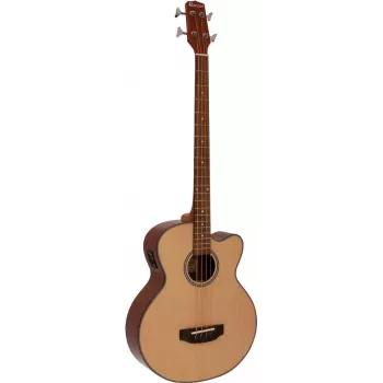 DIMAVERY AB-450 Akustická basgitara, prírodná 26224012