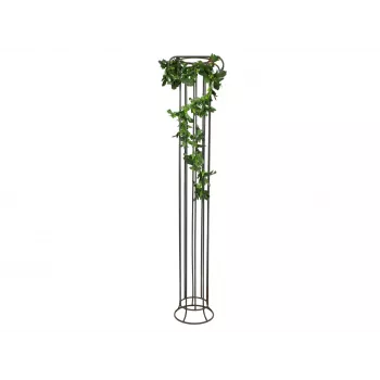 EUROPALMS Umelý chmeľový veniec, 170 cm, zelený s hnedými šiškami 82501869