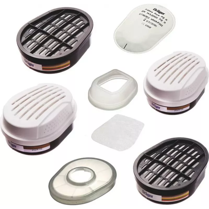 Dräger X-plore Pure P3 R Bajonetový časticový filter (balenie 2 ks) 6738354