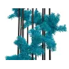 EUROPALMS Umelý jedľový veniec tyrkysový 270 cm 83500413