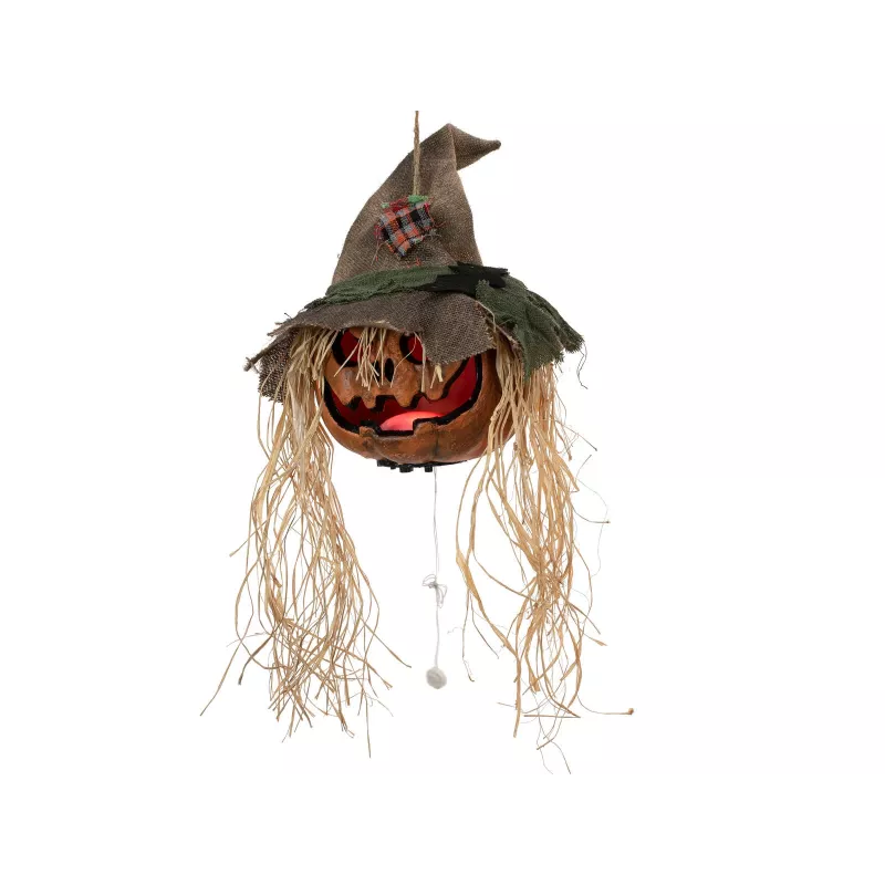 EUROPALMS Halloween Prekliata tekvicová hlava, 70 cm (83316171)
