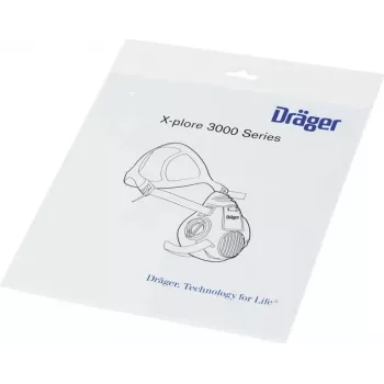 Dräger X-plore 3300 polomaska ochranná dýchacia súprava s 2 kombinovanými filtrami A1B1E1K1P3 R57794