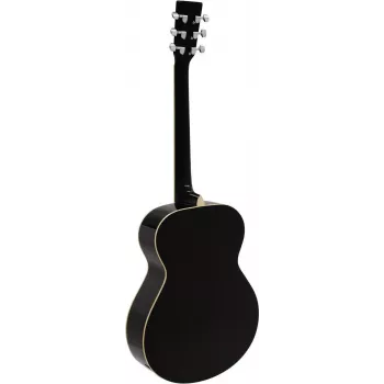DIMAVERY AW-303 westernová gitara čierna (26242004)