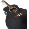 DIMAVERY AW-303 westernová gitara čierna (26242004)