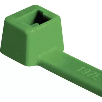 HellermannTyton T80R-N66-GN-C1 štandardná káblová páskа, vnútorné ozubenie, 210 mm x 4,6 mm, zelená, 100 ks 116-08015