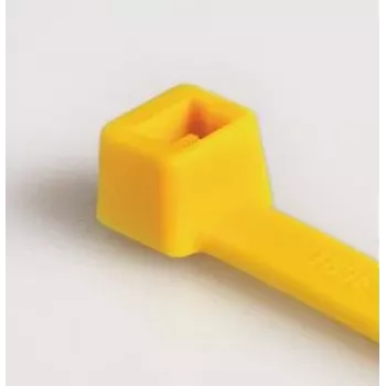HellermannTyton T80R-N66-YE-C1 štandardná káblová páskа, 210 x 4,6 mm, žltá, 100 ks 116-08014