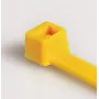 HellermannTyton T80R-N66-YE-C1 štandardná káblová páskа, 210 x 4,6 mm, žltá, 100 ks 116-08014