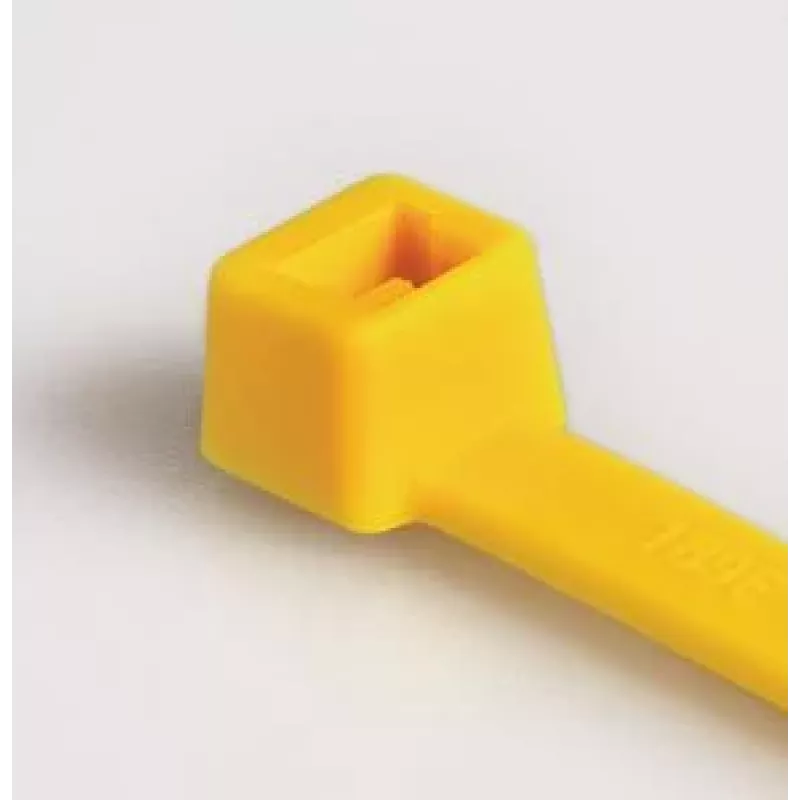 HellermannTyton T80R-N66-YE-C1 štandardná káblová páskа, 210 x 4,6 mm, žltá, 100 ks 116-08014