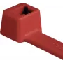 HellermannTyton T80R-N66-RD-C1 štandardná káblová páskа, 210 mm x 4,6 mm, červená, 100 ks 116-08012