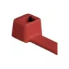 HellermannTyton T80R-N66-RD-C1 štandardná káblová páskа, 210 mm x 4,6 mm, červená, 100 ks 116-08012