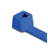 HellermannTyton T150R káblová páskа, modrá, PA66, 380 mm x 8,8 mm, balenie 100 ks 116-15016