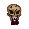 EUROPALMS Halloween zásuvný kolík lebka, biela/čierna, 40 cm 83314628