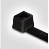 HellermannTyton T18L-HS-BK-C1 káblová páskа, polyamid 6.6, čierna, 100 mm x 2,5 mm, 100 ks