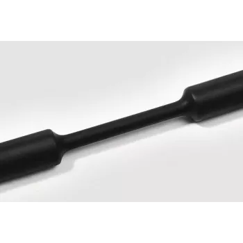 HellermannTyton TREDUX-6/2 PO-X BK 15 Teplom zmršťovacia bužírka, 3:1, 6 mm na 2 mm, čierna, 1 m